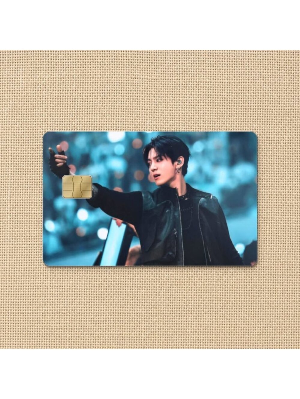 Jungkook of BTS Credit Card Skin Vinyl Sticker Waterproof